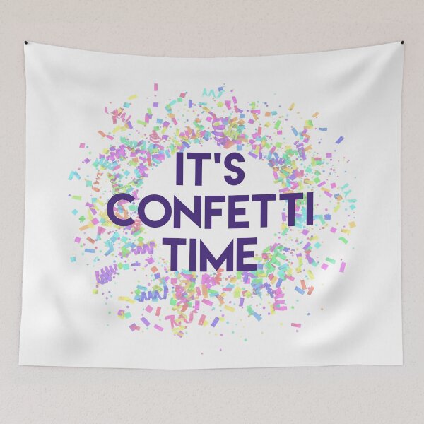 Item preview, it's confetti time designed and sold by bellatierra.