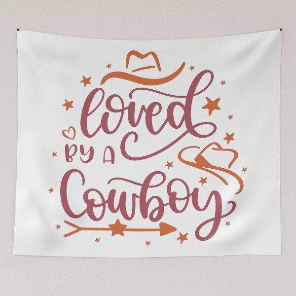 Aperçu de l'œuvre Loved By A Cowboy créée et vendue par FancyNation.