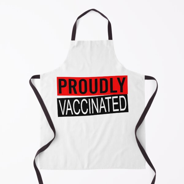 Item preview, Proudly Vaccinated Classic Sticker And Shirt Design designed and sold by Glike.