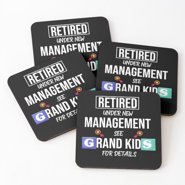 Item preview, Retired Under New Management See Grand Kids For Details Funny Retirement designed and sold by AshzShop.
