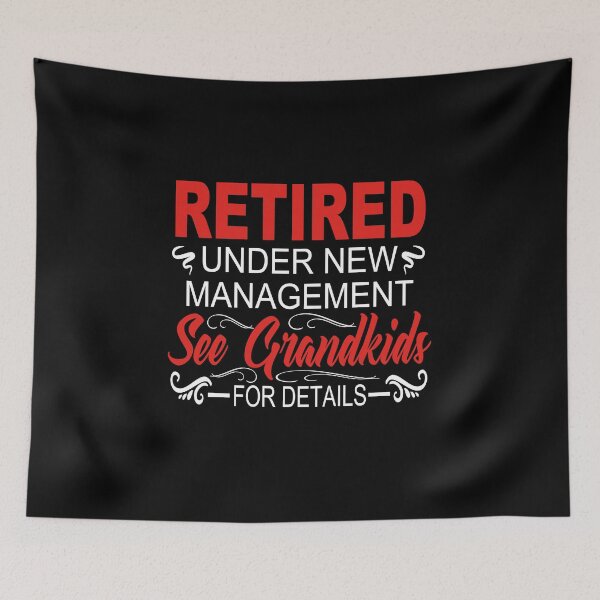 Item preview, Retired Under New Management See Wife For Details designed and sold by buzz1days.