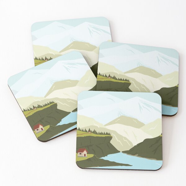 Artikelvorschau, Digitale Illustration - Hill Lanscape entworfen und verkauft von T-Artwork.