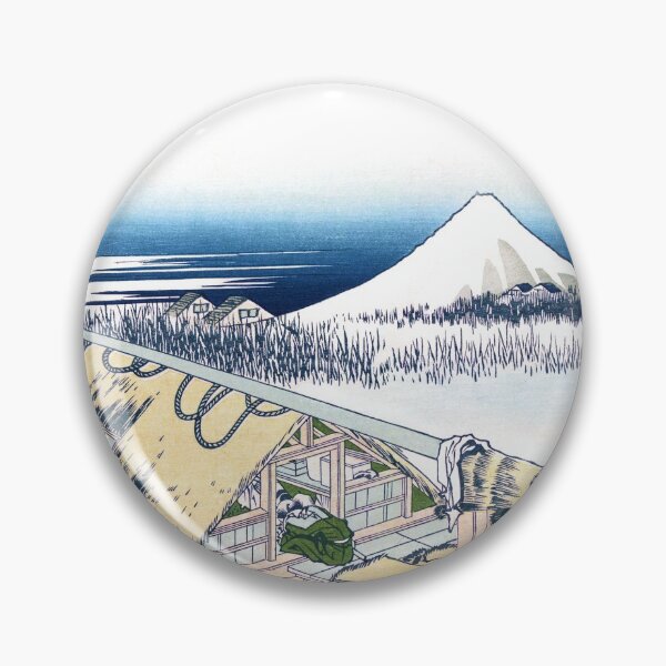 Artikelvorschau, Ushibori in der Provinz Hitachi von Katsushika Hokusai entworfen und verkauft von Takeda-art.