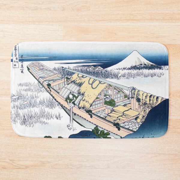 Item preview, Ushibori in Hitachi Province by Katsushika Hokusai designed and sold by Takeda-art.
