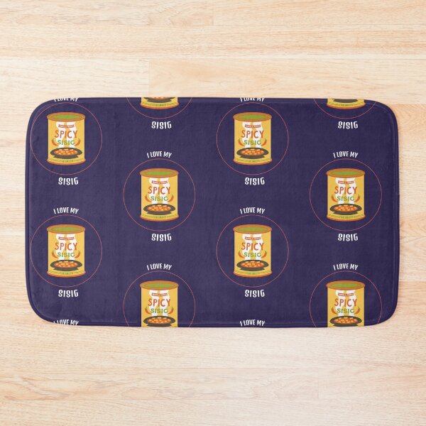 Item preview, Sisig Filipino Food Tshirt Tee Shirt Street Food Cute Funny Kawaii Graphic Cartoony Design for Apparel Accessories Home Decor Skins Totes Bags Wall Art Stickers designed and sold by Rocbebe.
