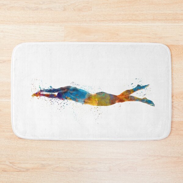 Item preview, Professional man swimmer inside swimming pool 05 designed and sold by paulrommer.