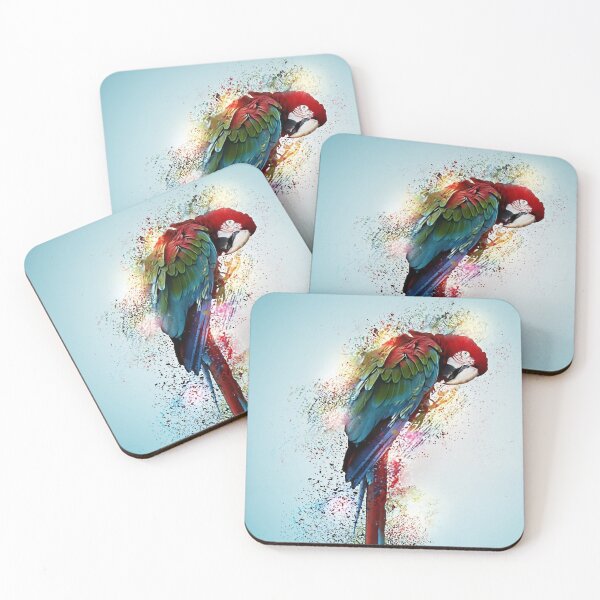 Item preview,  colorful parrot drawing designed and sold by 42youbest.