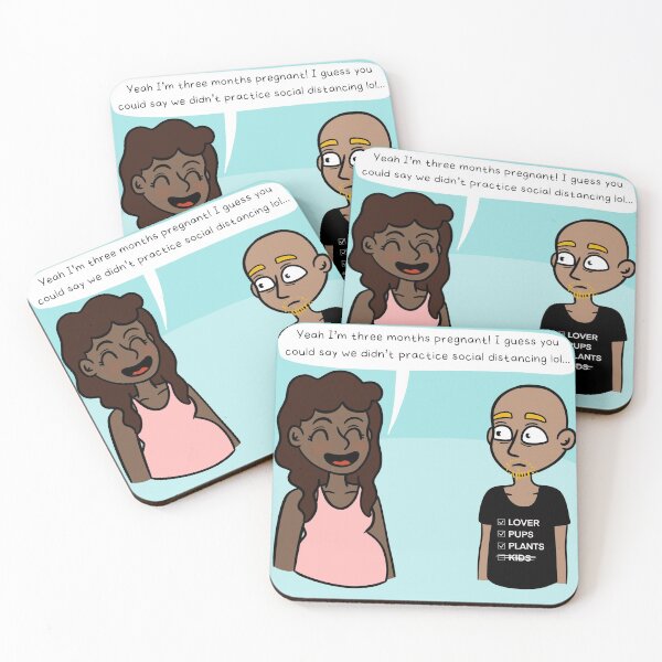 Item preview, Social distancing inexistant  designed and sold by RandomCuteness.