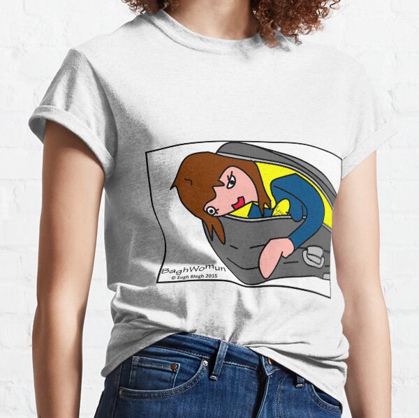 Baghwomun in a suitcase Classic T-Shirt