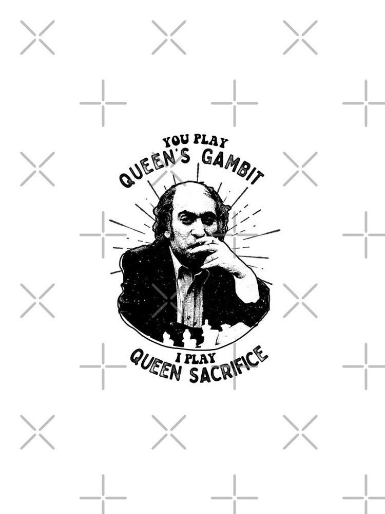 You play Queen's Gambit - I PLay Queen Sacrifice - Mikhail Tal Fans iPhone  Case for Sale by edygun