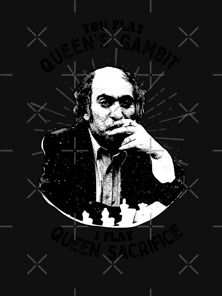 You play Queen's Gambit - I PLay Queen Sacrifice - Mikhail Tal Fans iPhone  Case for Sale by edygun