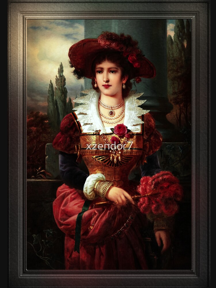 Portrait Of Marie Antoinette of Austria by Martin van Meytens Classical  Fine Art Old Masters Xzendor7 Reproductions - xzendor7