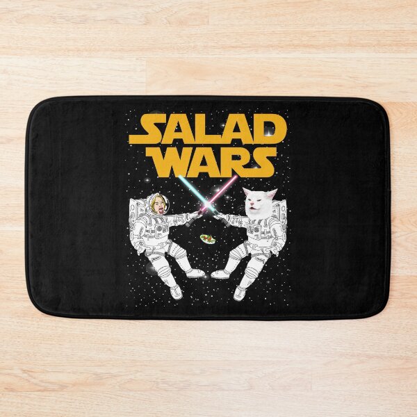 Item preview, Salad Wars Woman Yelling at Confused Cat Meme designed and sold by CelestialHCO.