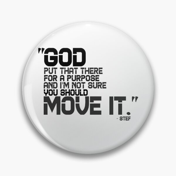 Item preview, God Put that there for a Purpose - Stef designed and sold by Sticker Up.