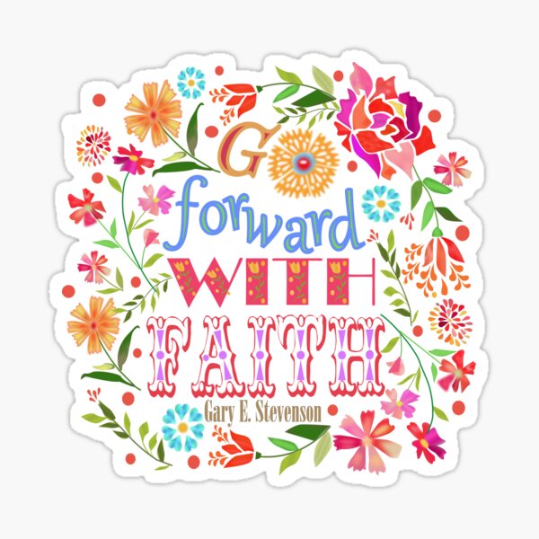 Item preview, Go forward with faith. designed and sold by Heather Walton.