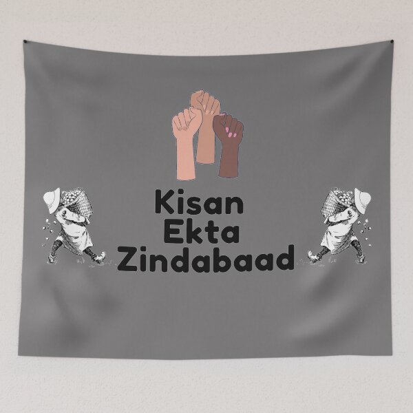 Item preview, Kisan - We Support Our Farmers designed and sold by J--Designs.