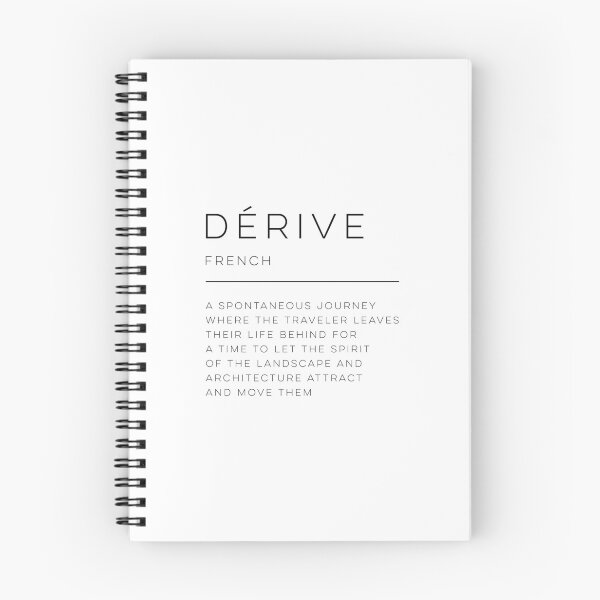 Item preview, Dérive Definition designed and sold by wisemagpie.
