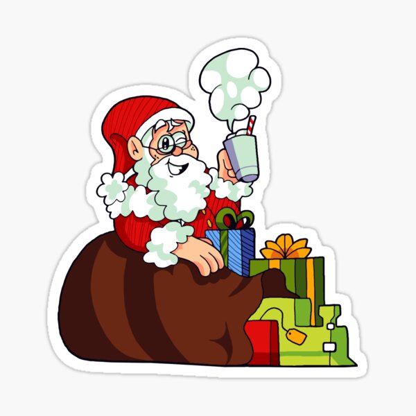 Santa Claus - Santa Playland Sticker