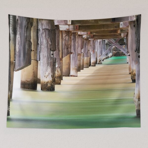 Item preview, under the bridge - Valla Beach designed and sold by marcel-rodrigue.