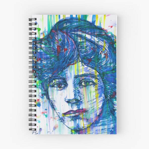 Item preview, ALICE PAUL watercolor and ink portrait designed and sold by lautir.