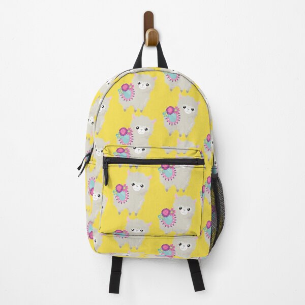 Item preview, illuminating yellow Gray Llama designed and sold by ToniaKroeger.