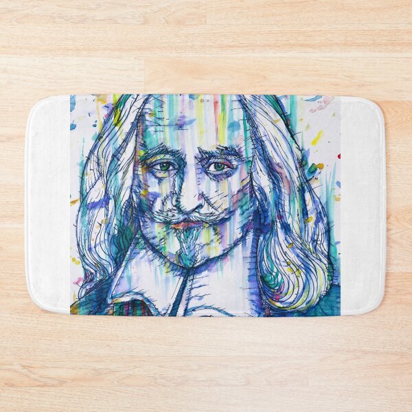Item preview, THOMAS HOBBES watercolor and ink portrait designed and sold by lautir.