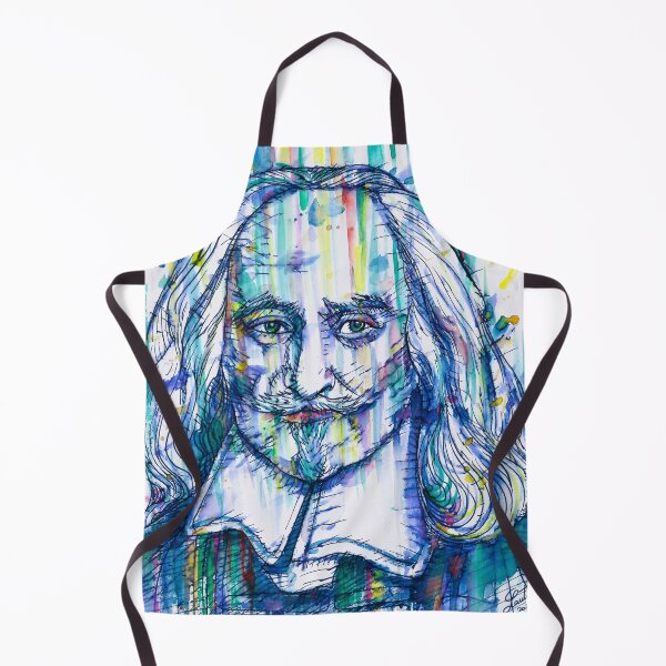 Item preview, THOMAS HOBBES watercolor and ink portrait designed and sold by lautir.