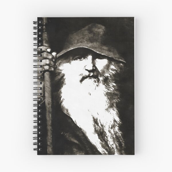 Item preview, Scandinavian God Odin The Wanderer designed and sold by taiche.