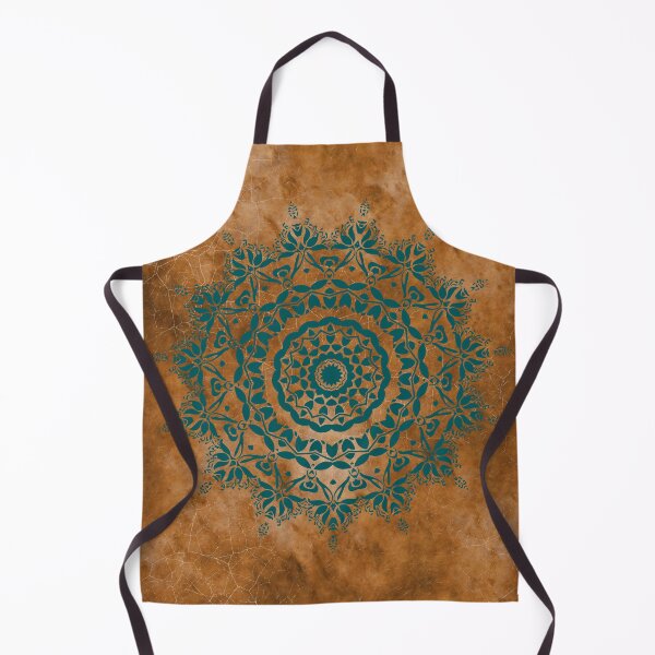 Item preview, Mandala Aqua sobre cobre envejecido designed and sold by Ksaavet.