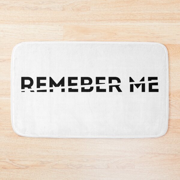 Item preview, Remember Me Sliced Text designed and sold by Aldo Daci.