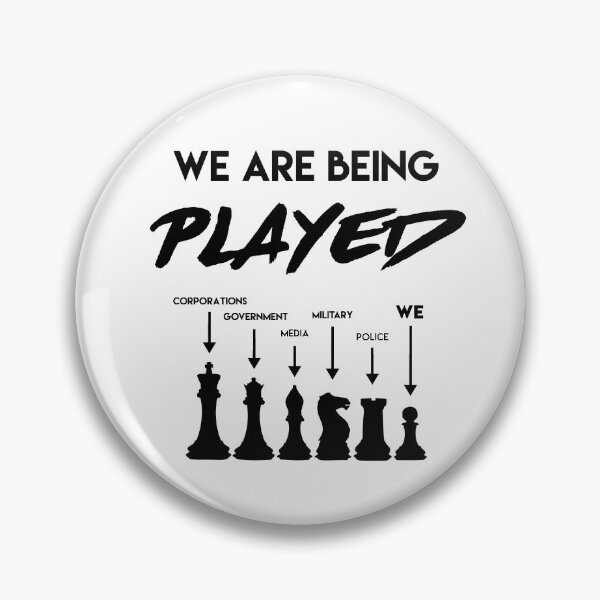 Item preview, We Are Being Played by Corporations designed and sold by Youniverse1111.