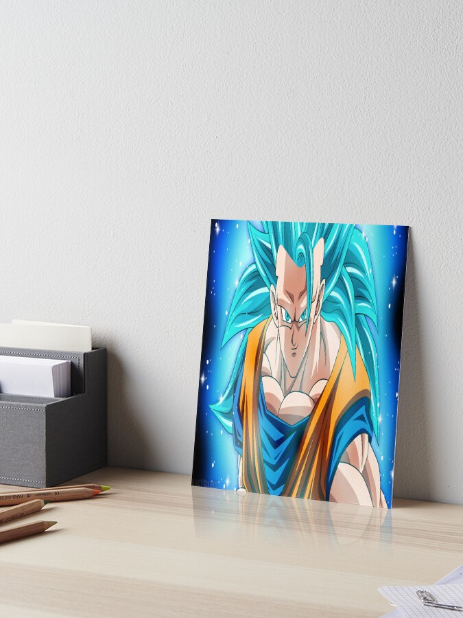 Son Goku SSJ3 Blue Poster by matthieu jouannet