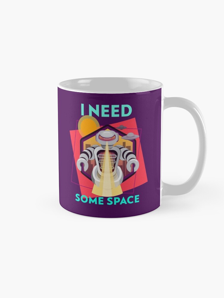 Alternate view of I need some space Mug