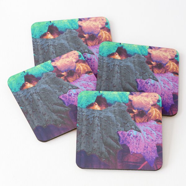 Item preview, Colourful Neon Autumn Leaves designed and sold by snappdragon.