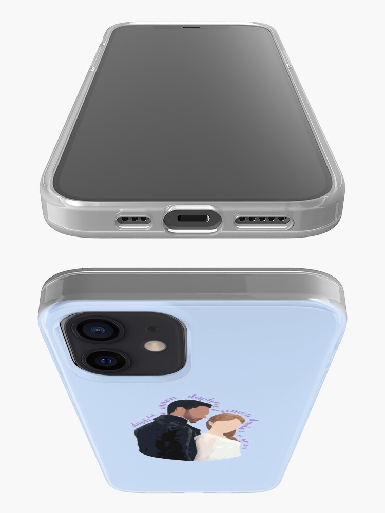 Alternate view of DaphneBridgerton & SimonBasset Light Blue iPhone Case