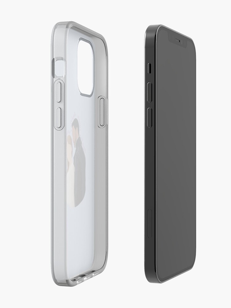 Alternate view of DaphneBridgerton & SimonBasset Light Blue iPhone Case