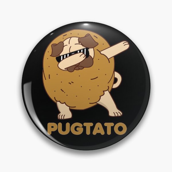 Item preview, Pugtato  designed and sold by YueHeng Creates ⭐⭐⭐⭐⭐.