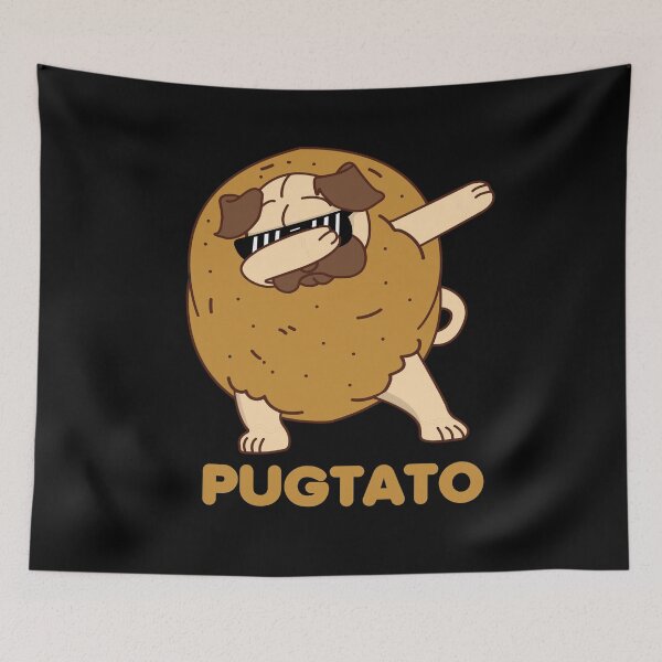 Item preview, Pugtato  designed and sold by YueHeng Creates ⭐⭐⭐⭐⭐.