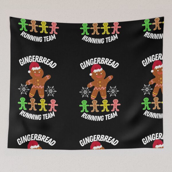 Item preview, Gingerbread running team designed and sold by Rritu.