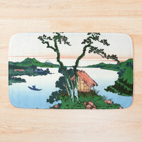 Item preview, Lake Suwa in Shinano Province by Katsushika Hokusai designed and sold by Takeda-art.