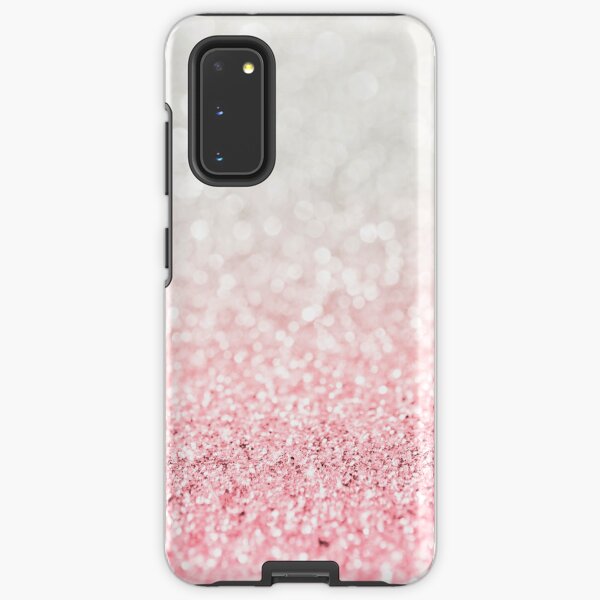 Pink Ombre Glitter Samsung Galaxy Tough Case
