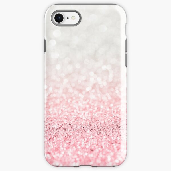 Pink Ombre Glitter iPhone Tough Case