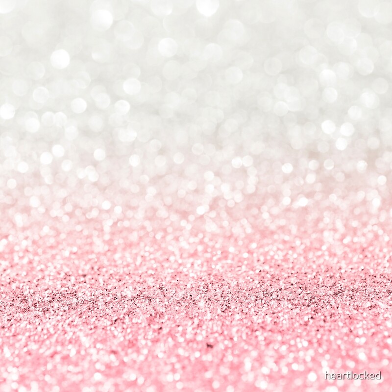 "Pink Ombre Glitter" Canvas Prints by heartlocked Redbubble