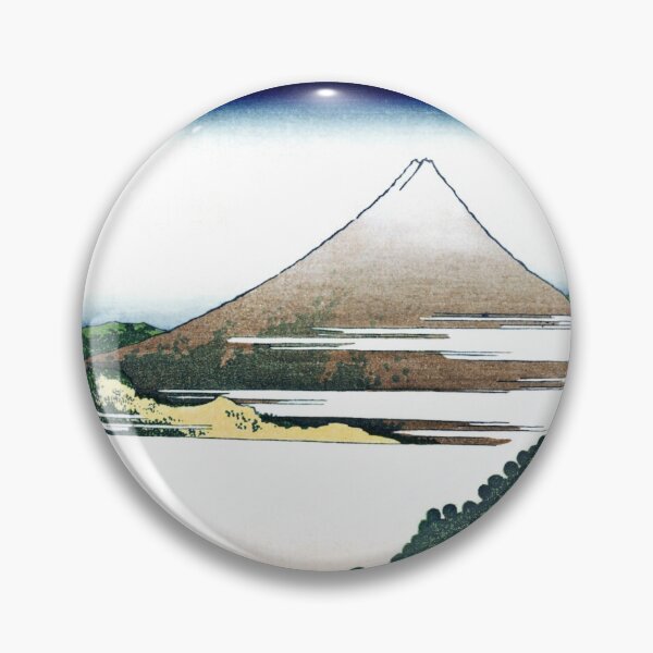 Item preview, Cushion Pine at Aoyama by Katsushika Hokusai designed and sold by Takeda-art.