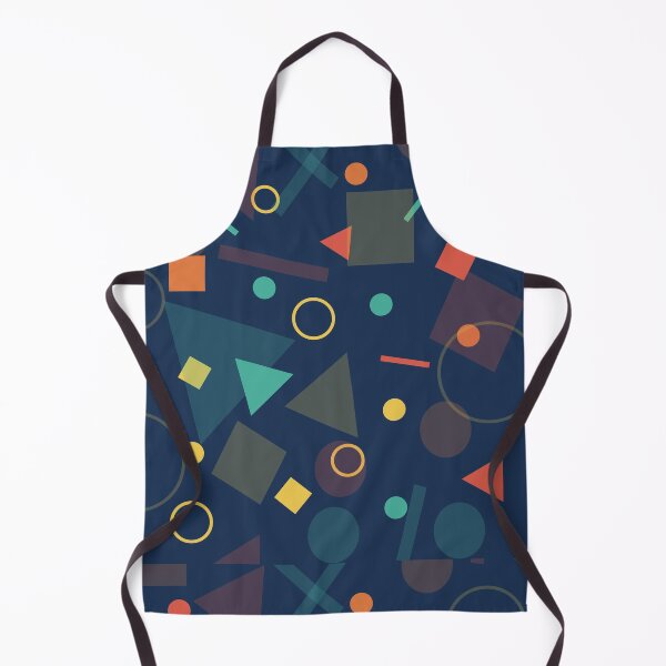 Item preview, Blue Color geometrical Shape Pattern, Geometrical Patterns designed and sold by garniturex.