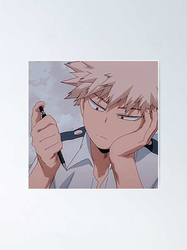 Bakugo Katsuki Mha Poster For Sale By Eloisefario Redbubble 7671