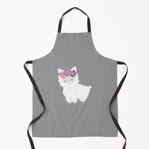 Item preview, Ultimate Gray with white llama designed and sold by ToniaKroeger.