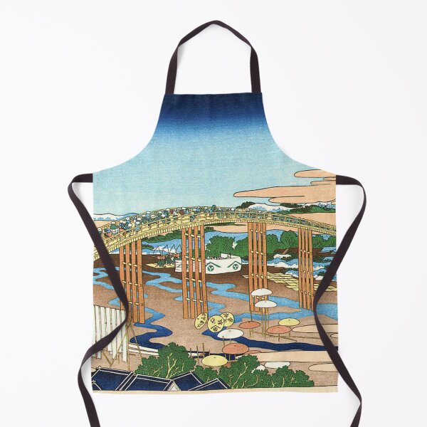 Item preview, Yahagi Bridge at Okazaki on the Tokaido by Katsushika Hokusai designed and sold by Takeda-art.