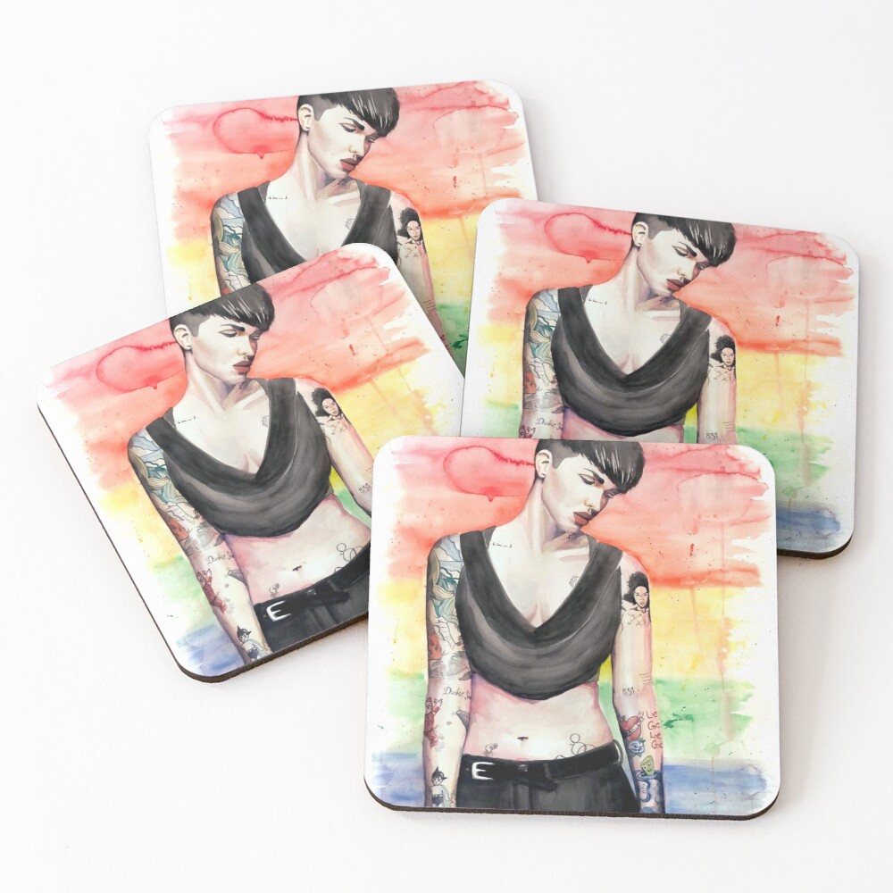 Item preview, Coasters (Set of 4) designed and sold by adamclancyart.