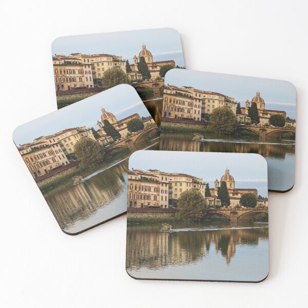 Item preview, Impressions Of Florence – Ponte Santa Trinita Boating designed and sold by Georgia Mizuleva.